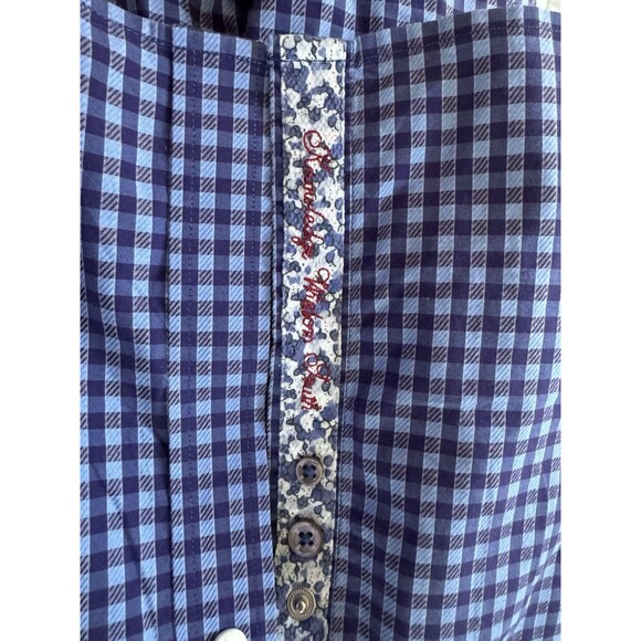 Robert Graham Men’s Button Down Shirt-tailored Fit Size 46/18 XL - Picture 9 of 10